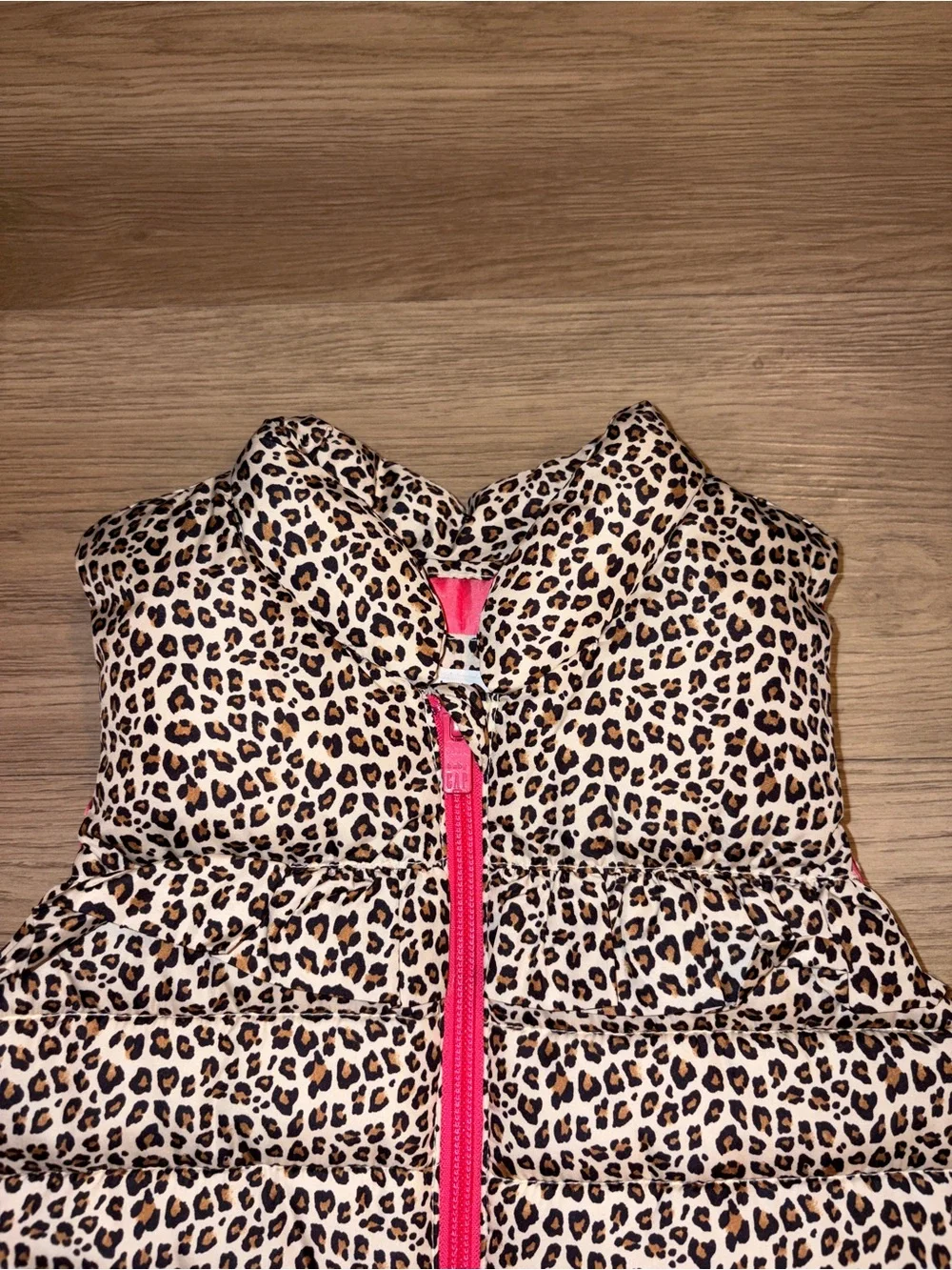 Baby Gap Leopard Print Puffer Vest (18–24M)